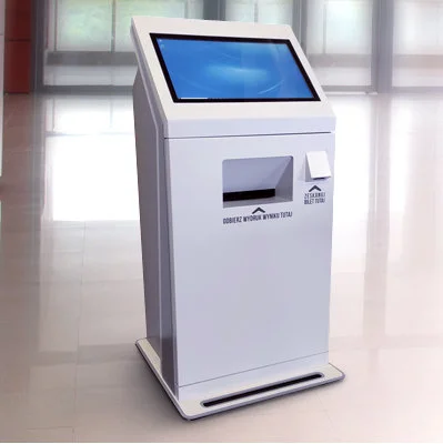 infokiosk biały